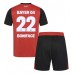 Bayer Leverkusen Victor Boniface #22 Hjemmedraktsett Barn 2024-25 Korte ermer (+ Korte bukser)